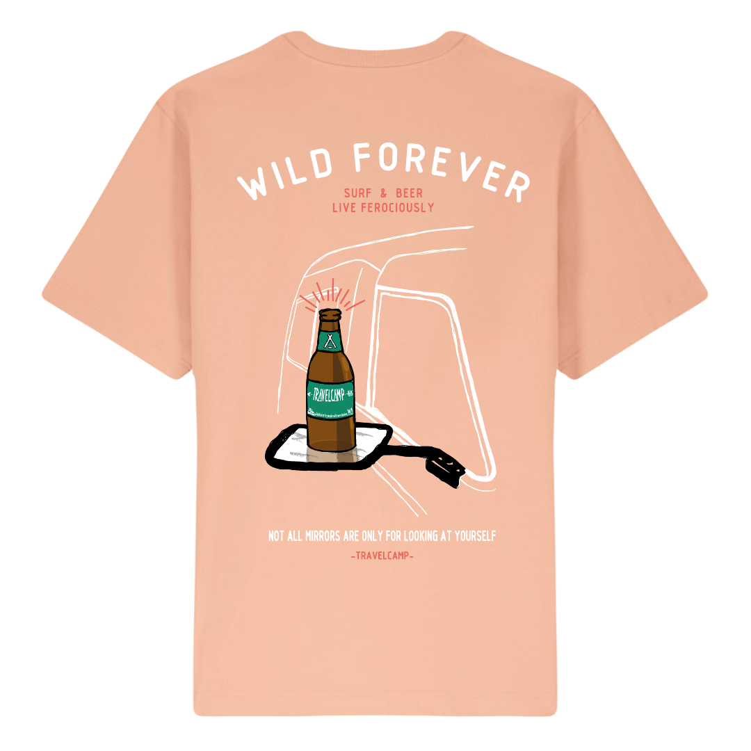 Botellín | Camiseta Oversized - Salmon