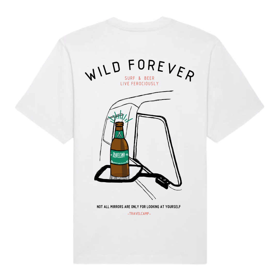 camiseta oversize blanca
